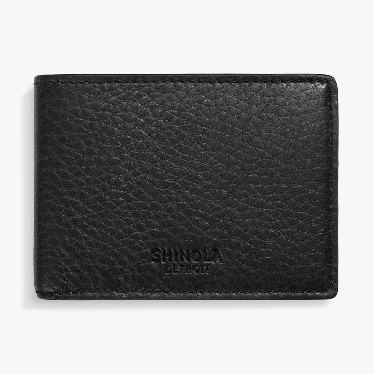 Shinola Slim Bifold Wallet Black