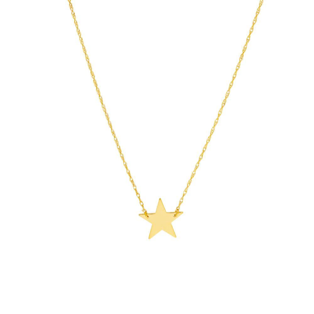 HAWLEY ST So You Mini Star Adjustable 18" Necklace