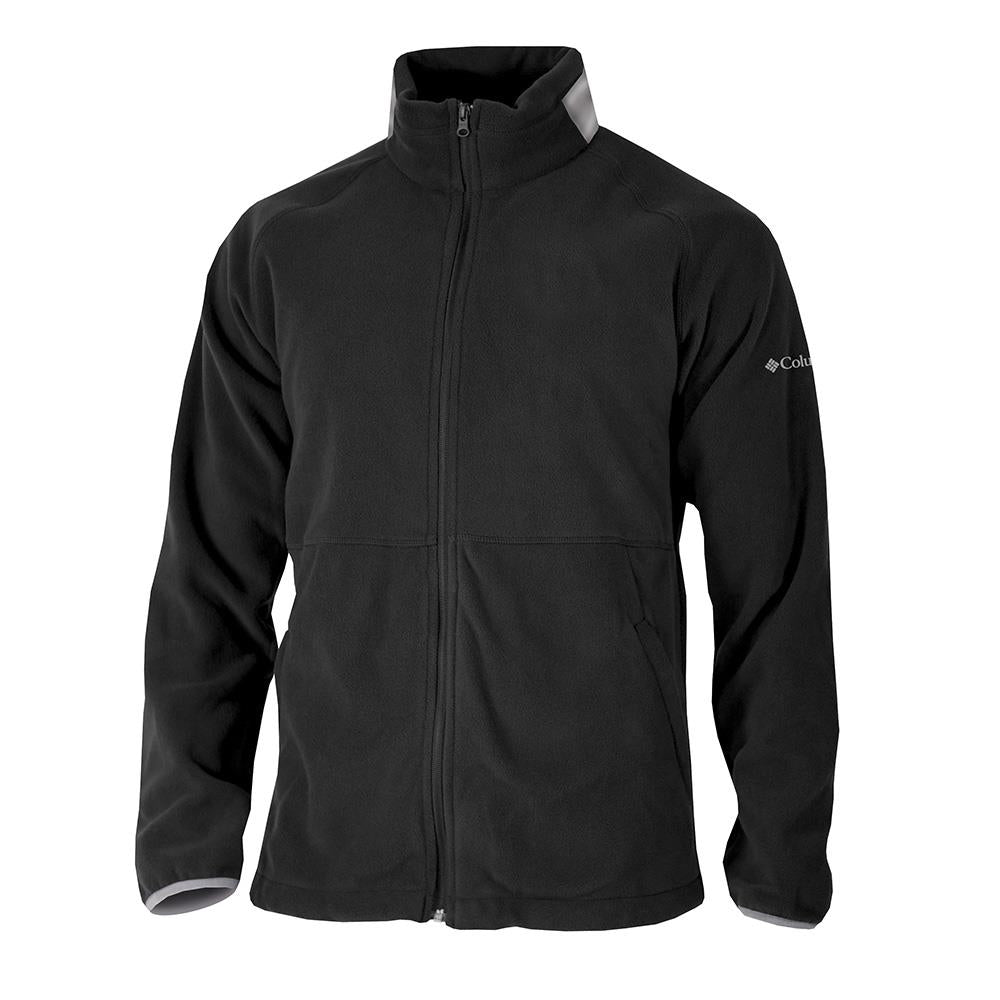 Columbia Mens Everest Ridge Fleece Full Sip-Black-MD