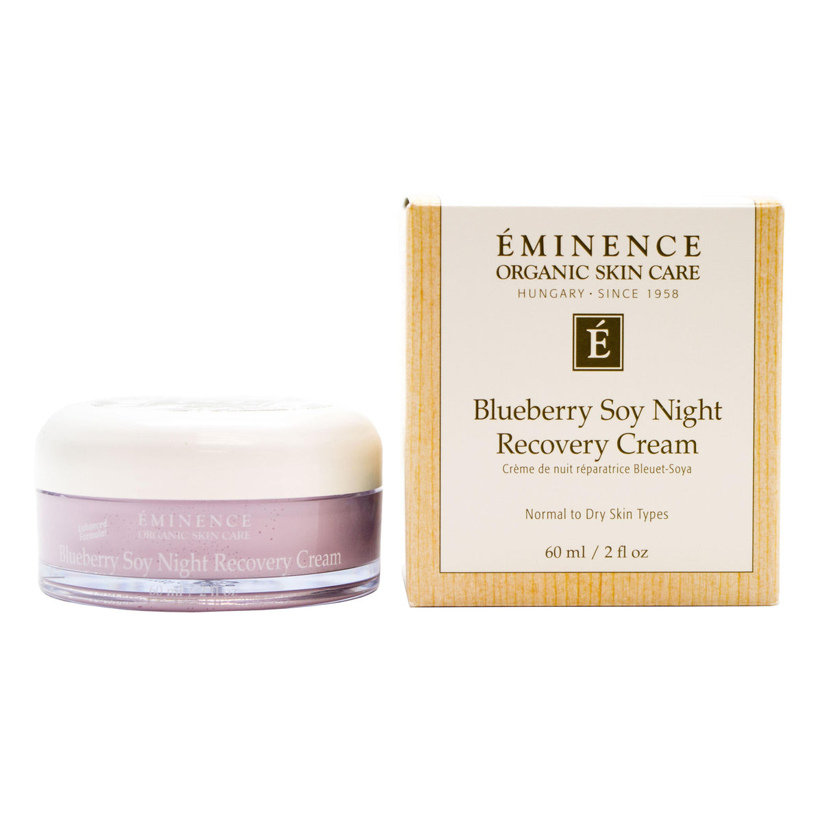 Eminence Blueberry Soy Night Recovery Cream Size 2oz