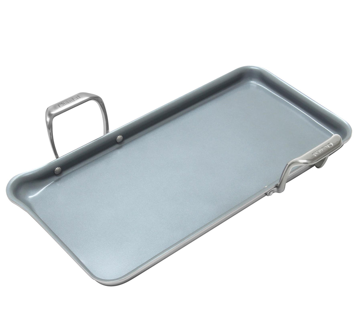 Chantal Induction 21 Steel Heavy-Gauge Tri-ply Griddle with Nonstick Coating