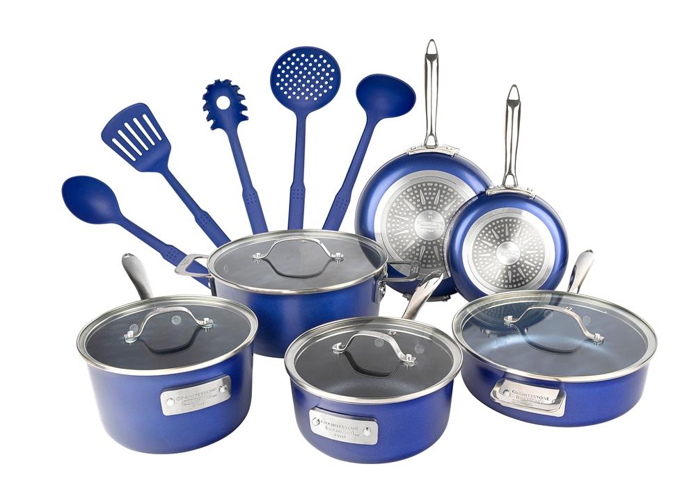GraniteStone Cookware Cookware Set Size 15 Piece Set