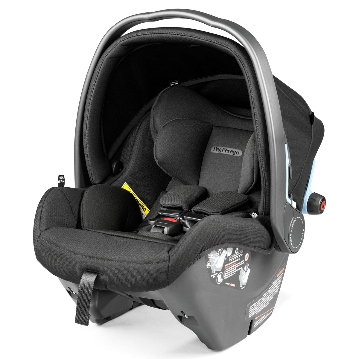 PEG Primo Viaggio Lounge Reclining Infant Car Seat True Black
