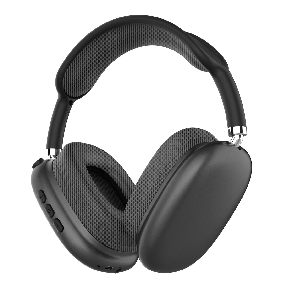 IQ Sound High Performance Wireless Headphones w/ Radio & Mic Black