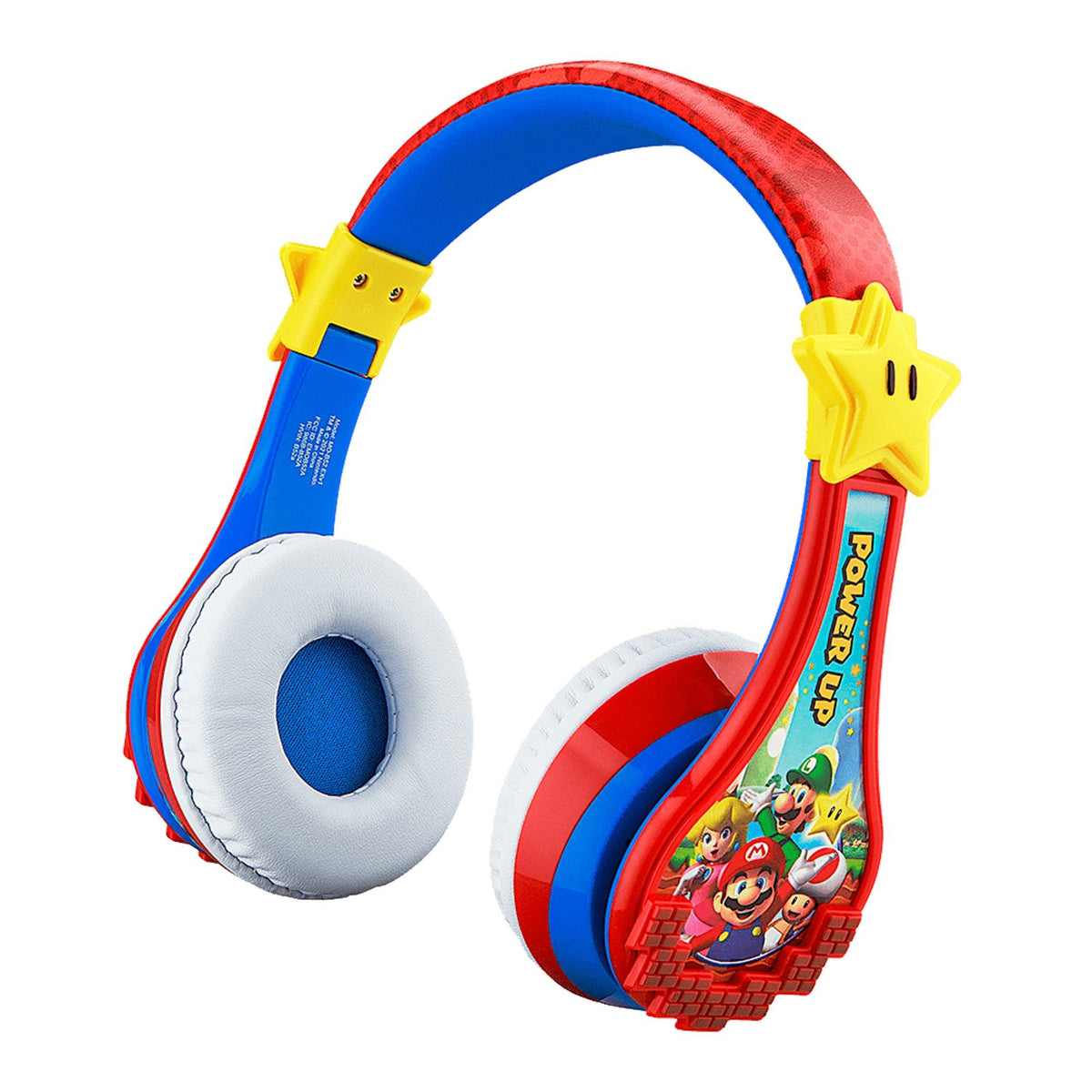 eKids by iHome Super Mario Bluetooth Youth Headphones