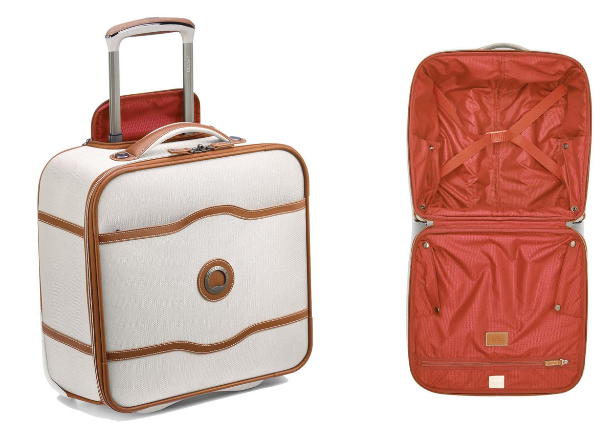 Delsey Luggage Chatalet Air 2.0 Softside Under-Seat Bag - Angora