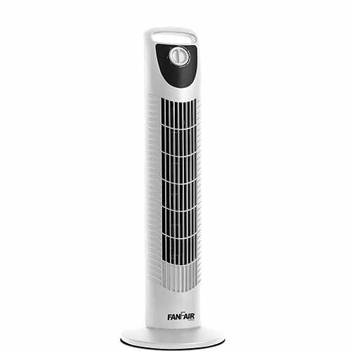 Impecca FanFair 30" Oscillating Tower Fan White