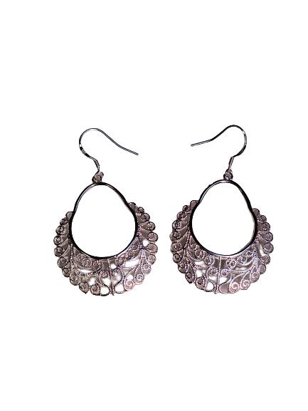 Completely Bella Lacey .925 Silver Dangle Earrings
