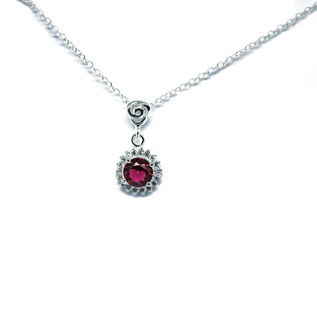 Completely Bella Love Burst Pendant Necklace