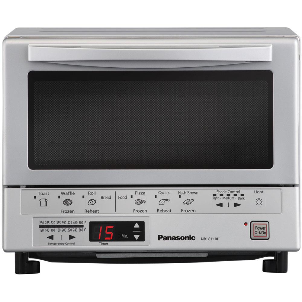 Panasonic FlashXpress Toaster Oven in Silver