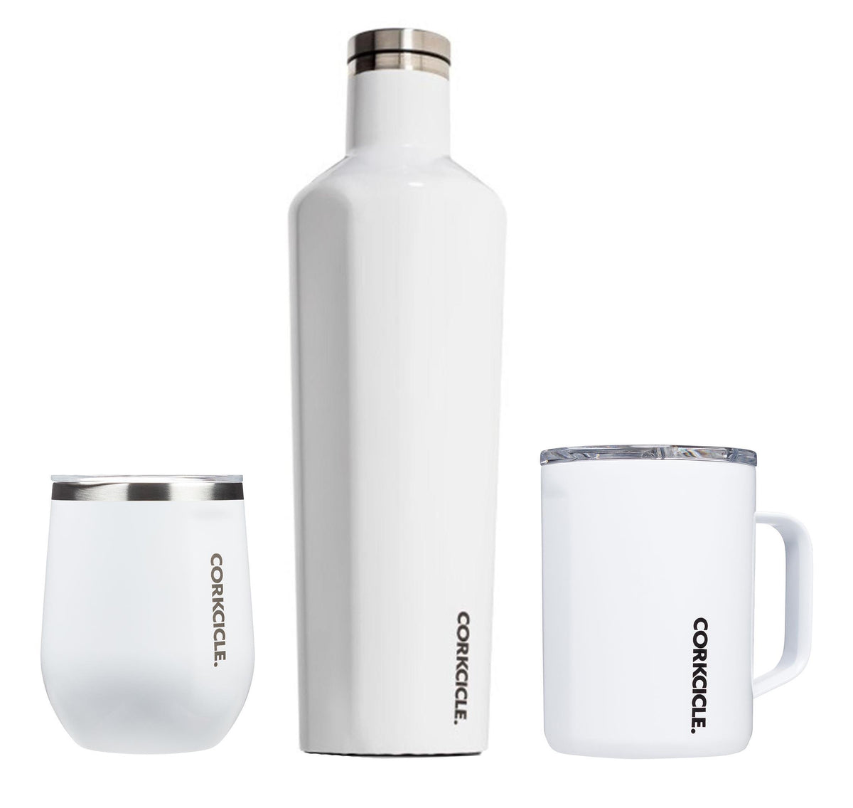 Corkcicle Coffee to Cocktail - Gloss White