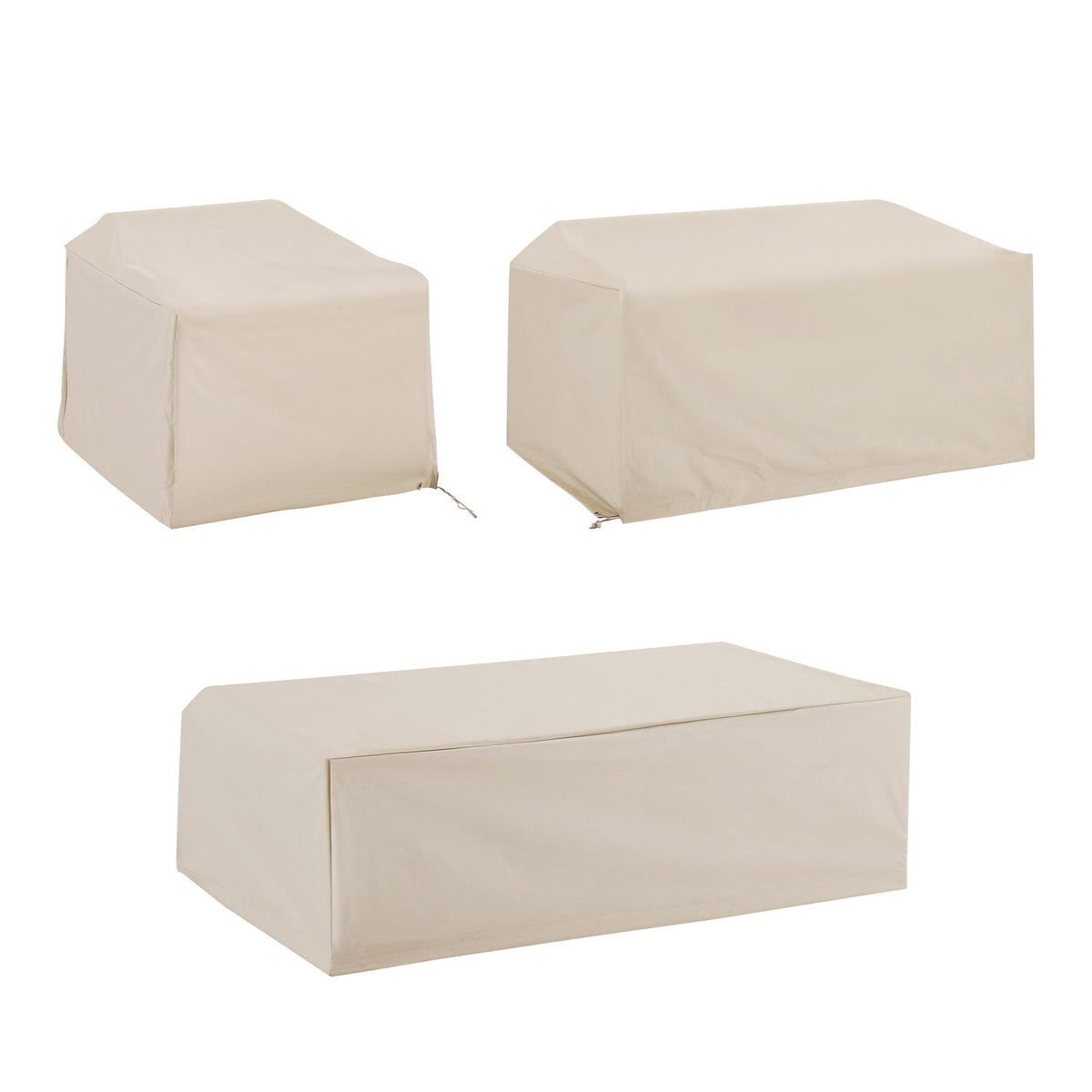 Crosley Outdoor 3Pc Outdoor Furniture Cover Set