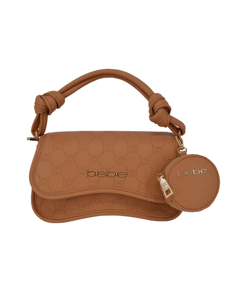 Bebe Romina Sm Embossed Crossbody W/Cp