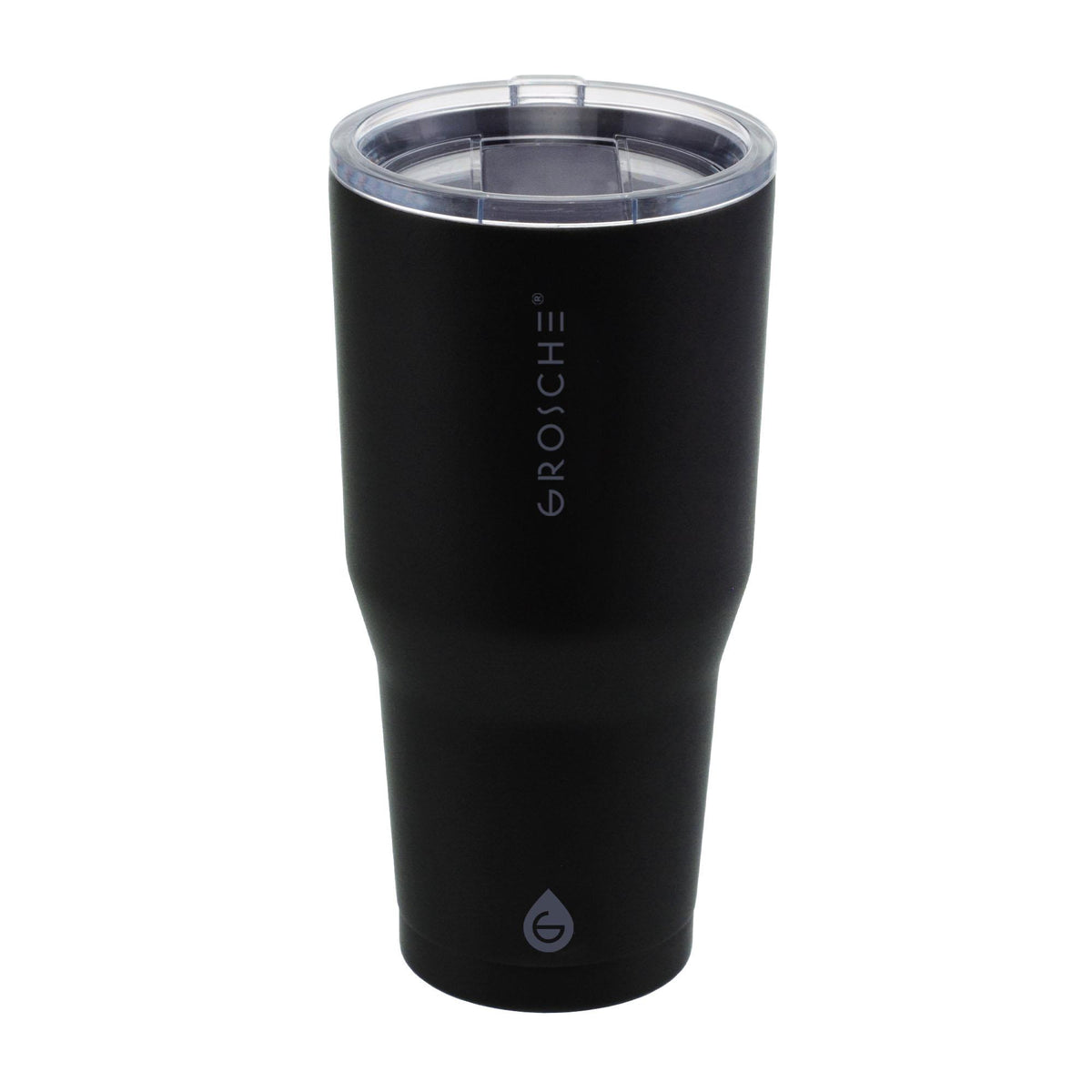 Grosche Yukon 30 oz. Insulated Coffee Tumbler. Graphite Black