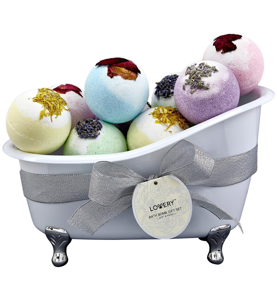 Lovery Bath Bombs Gift Set Size 10 Pieces
