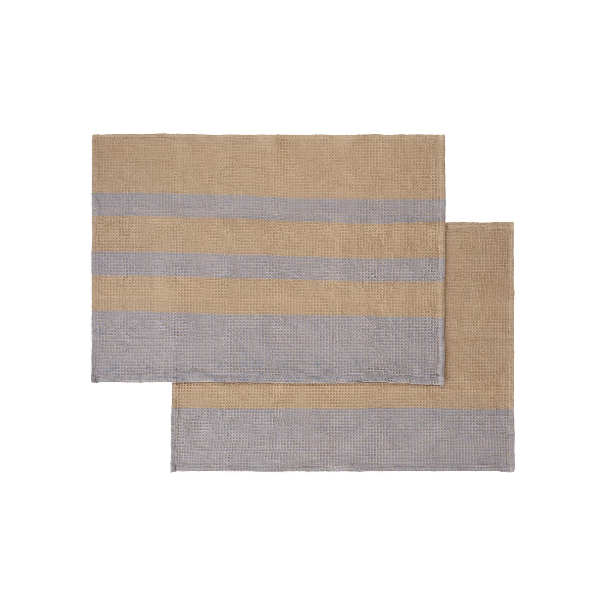 Blomus GANO Organic Cotton Waffle Tea Towels Set of 2