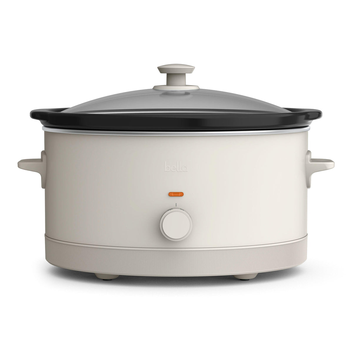 Bella 6qt Manual Slow Cooker Oatmilk
