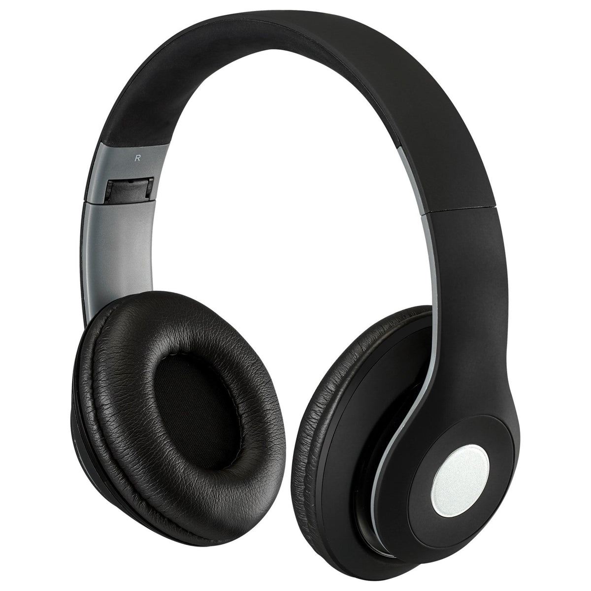 iLive Bluetooth Wireless Headphones w/ Built-in Microphone Black