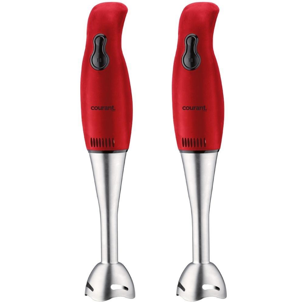 Courant 2PACK Hand Blender Red