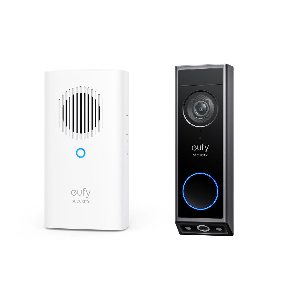 Eufy E340 2K Video Doorbell w/ Add-on Chime Bundle
