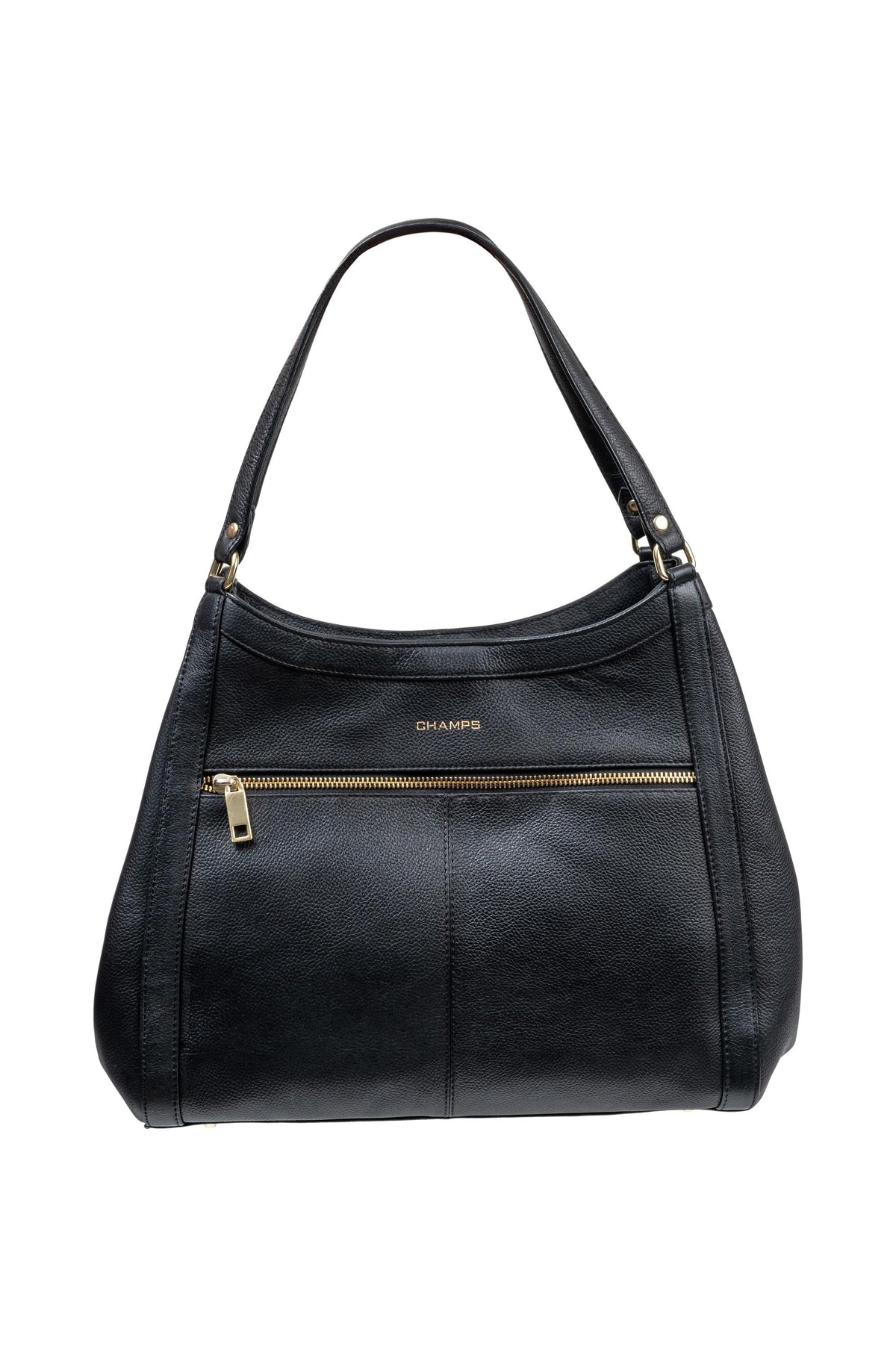 Champs Luggage Gala Collection Leather Hobo Bag Size 11"x14"x6"