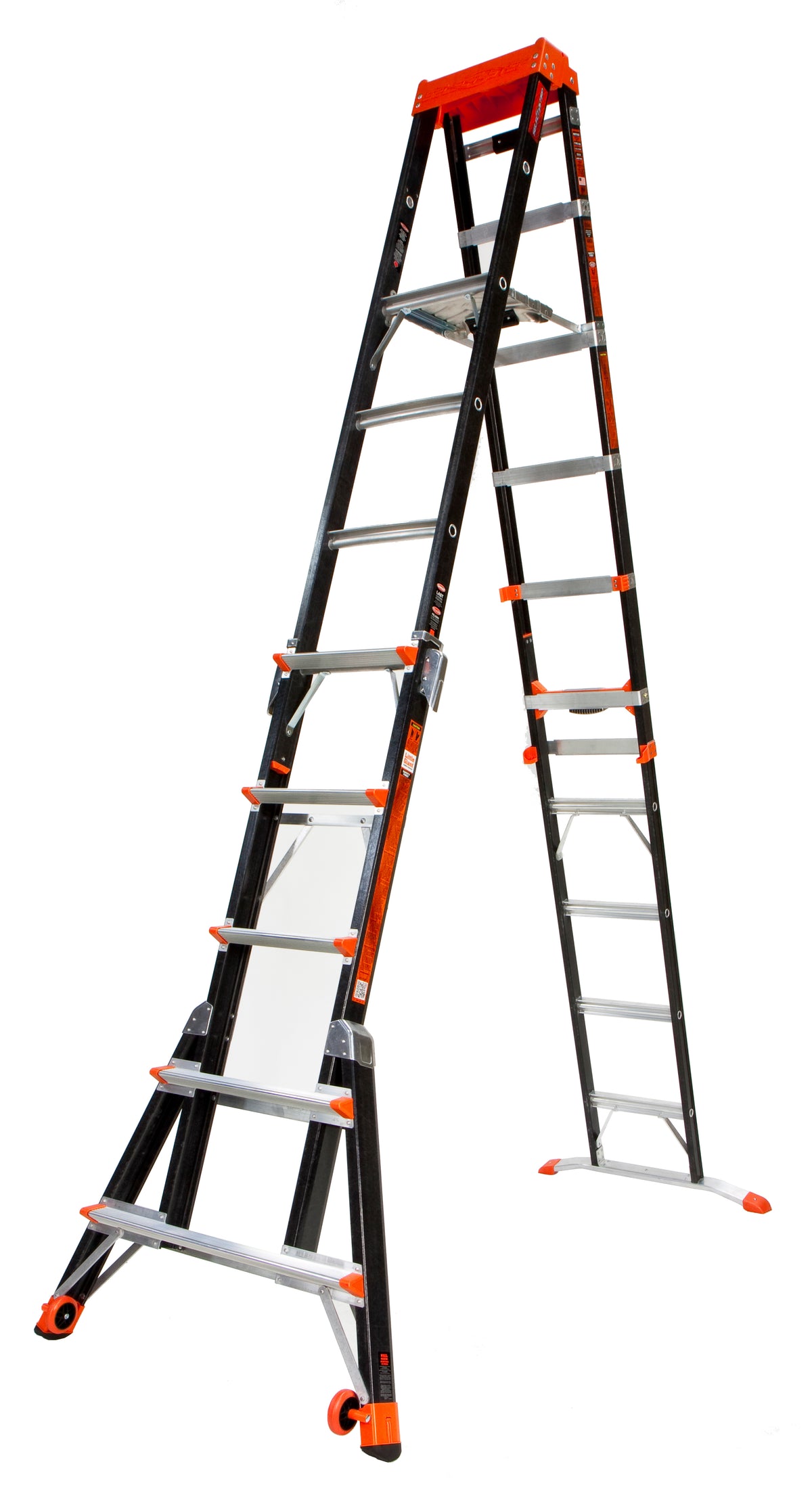 Little Giant Select Step 6-10ft Fiberglass Adjustable Stepladder
