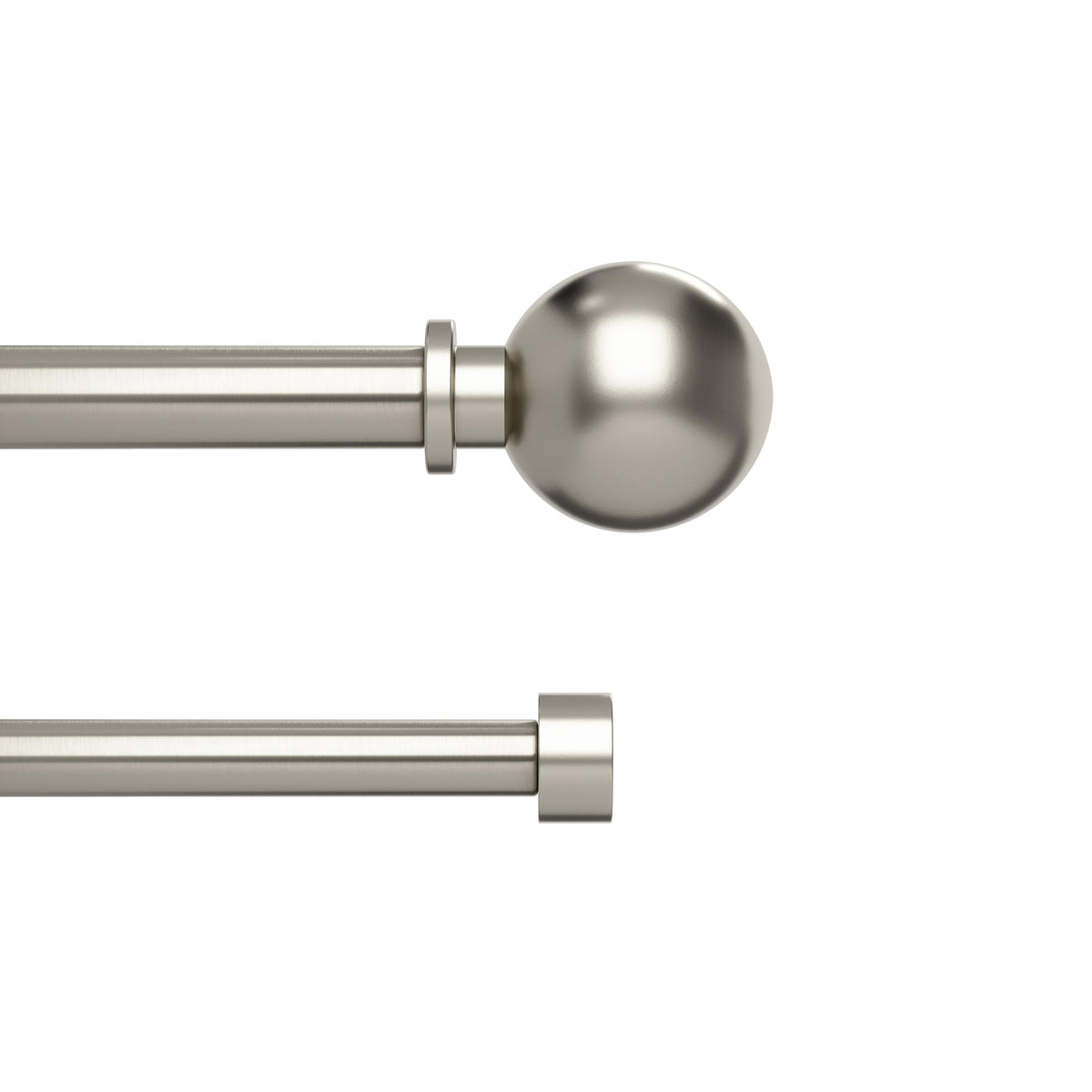 Umbra Bolas Dbl 1 & 3/4 Rod 72-144 Nickel