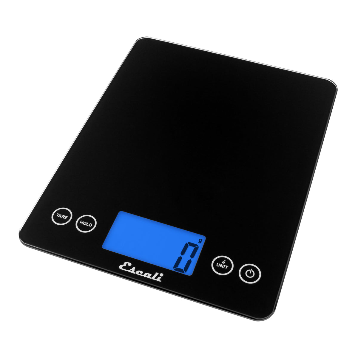 KitchenSupply Escali - Arti XL Glass Digital Scale, Black
