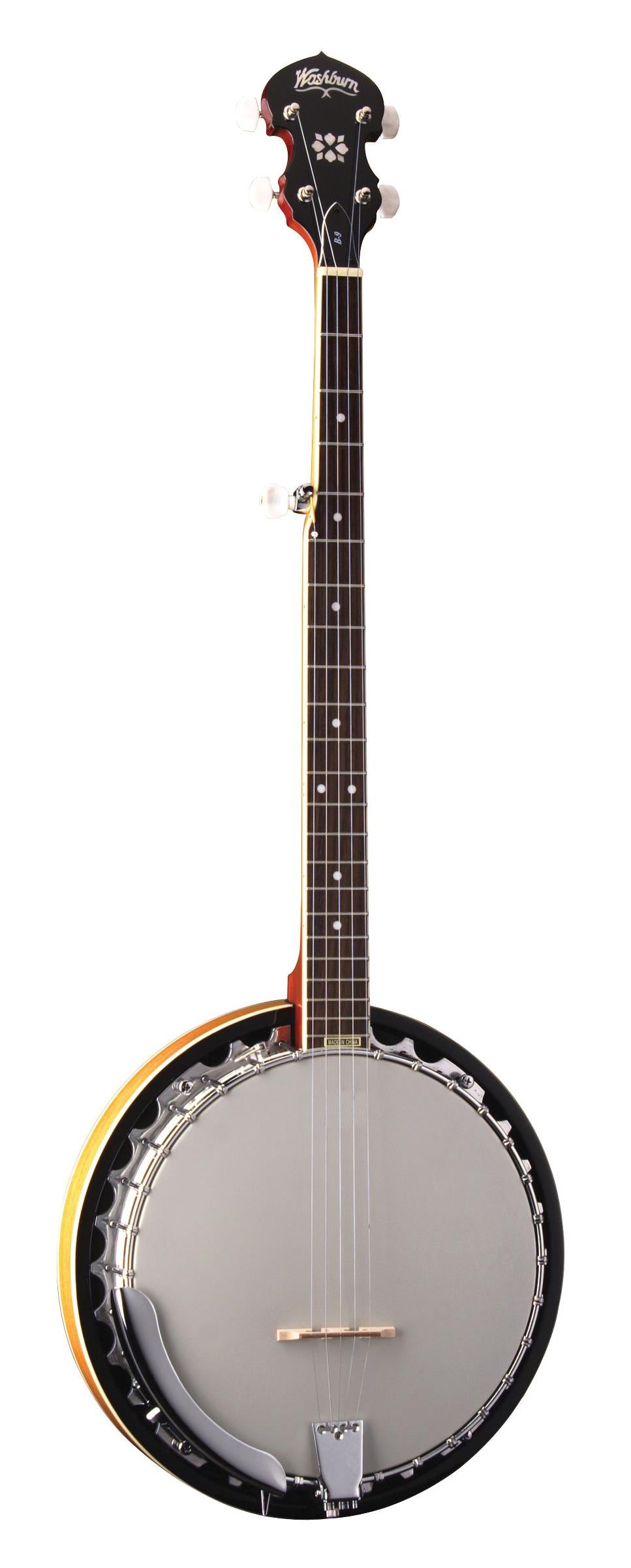 Washburn Americana Series B9-WSH-A 5 String Banjo