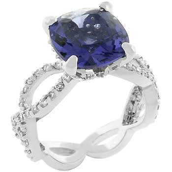 Completely Bella Tanzanite Pave Twist Ring(9)