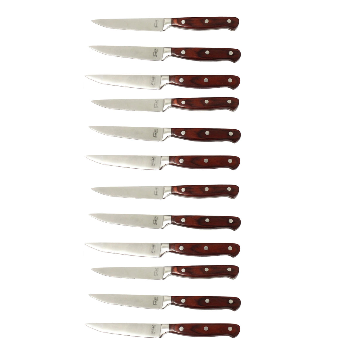 BergHOFF Pakka 12pc Stainless Steel Steak Knife Set