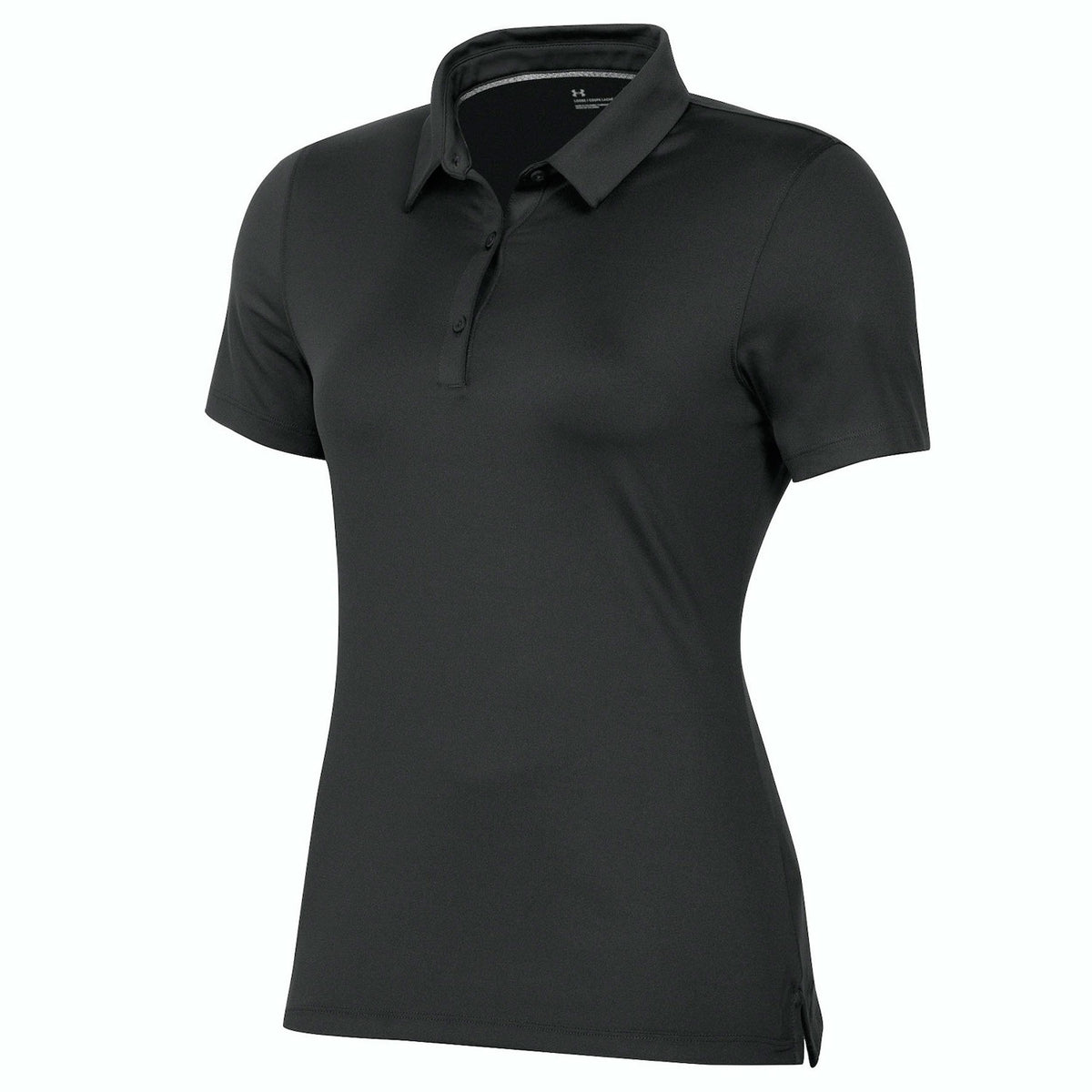 Under Armour T2 Green Women's Golf Polo - Black-R/M
