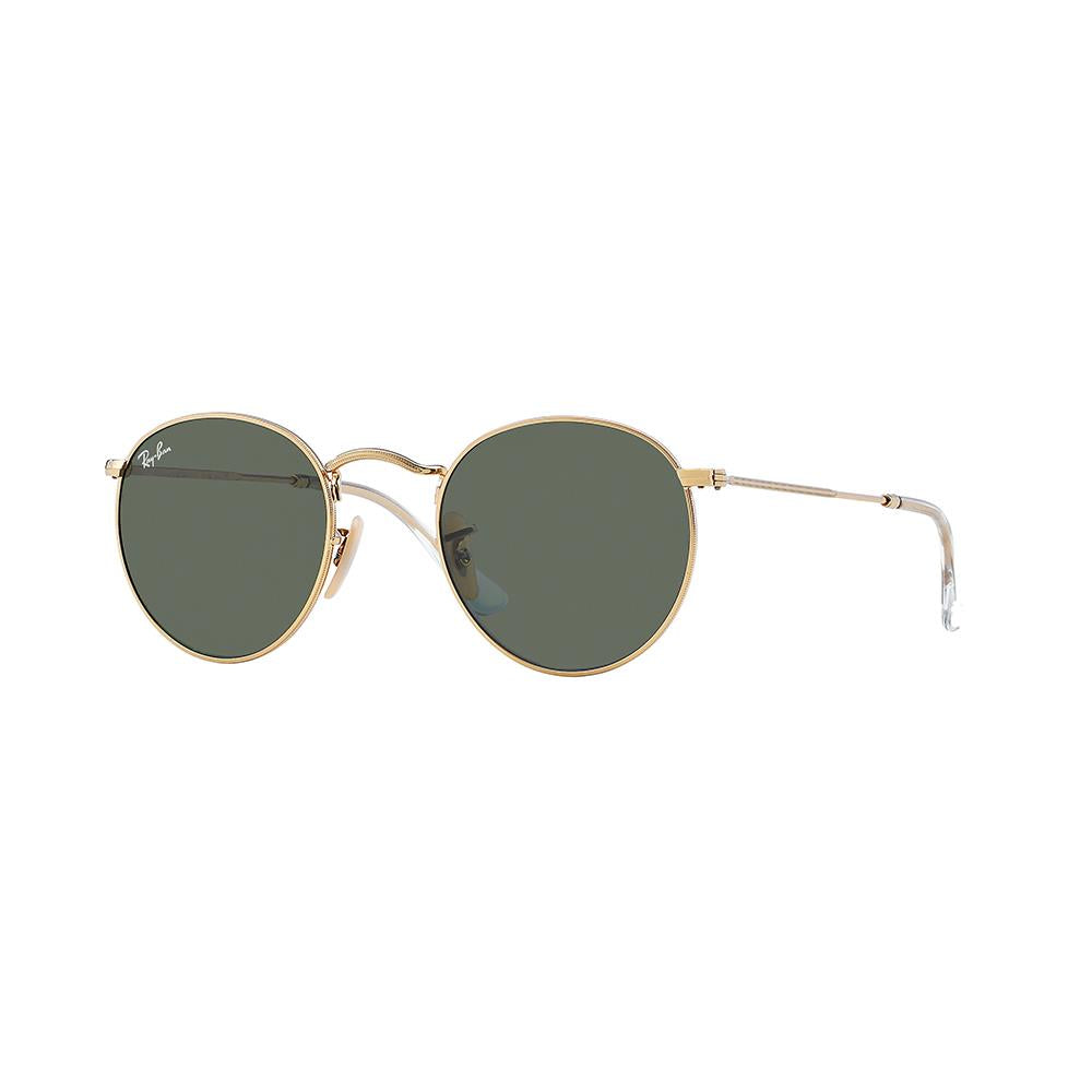 Ray-Ban Round Flash Men's Non-Polar Sunglasses Size 53