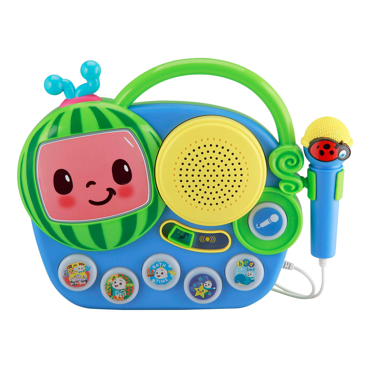 KIDdesigns Cocomelon Sing-Along Boombox Ages 18+ Months