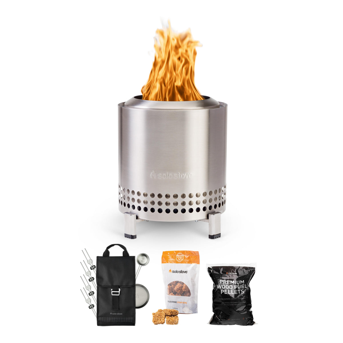 Solo Stove Mesa XL Tabletop Fire Pit Roasty Bundle SS