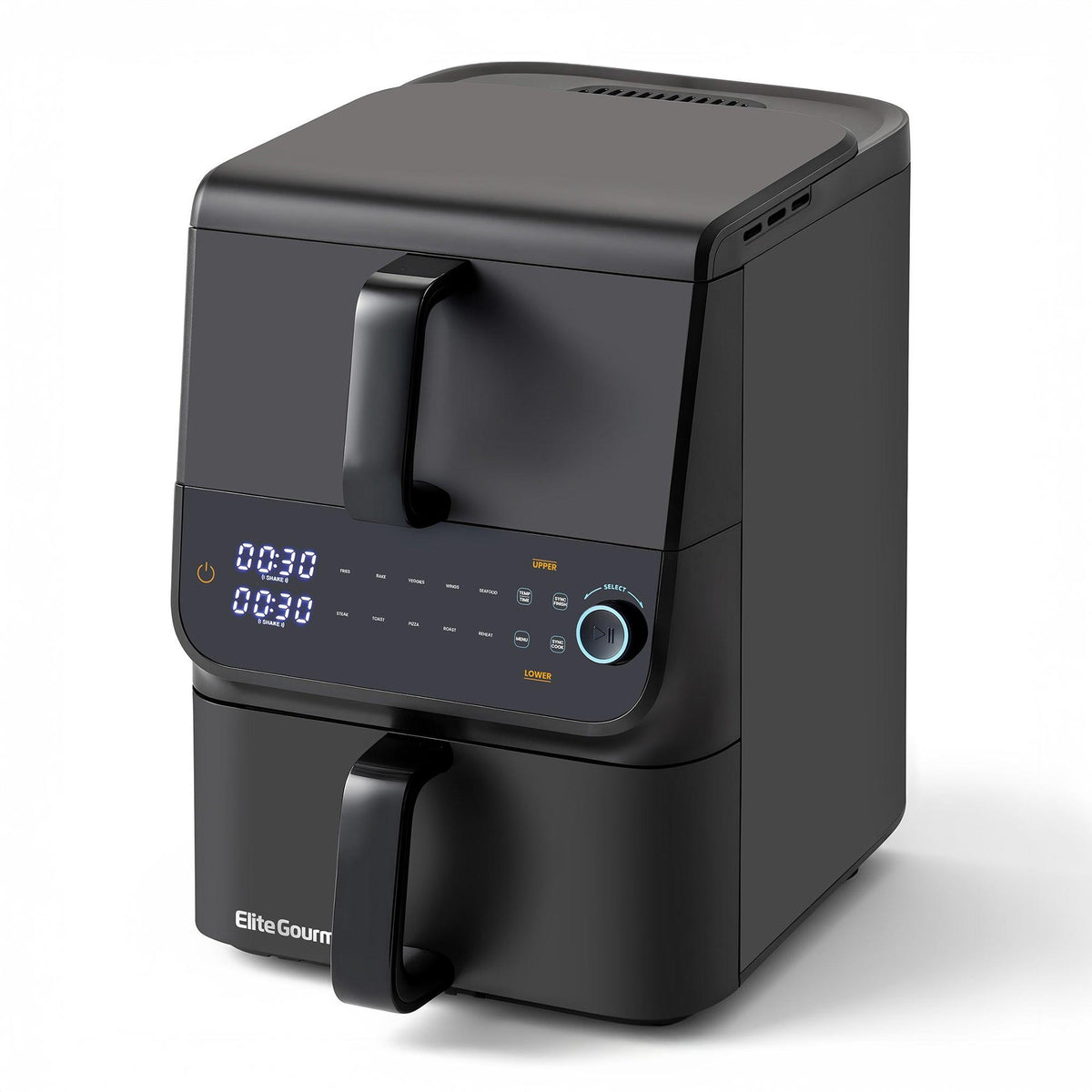 Elite Gourmet 10.5qt Double Stack Air Fryer Oven