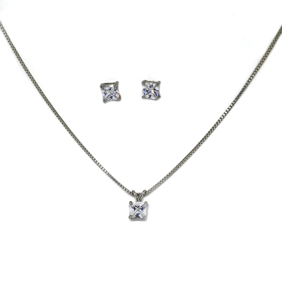 Completely Bella Princess Collection Necklace and Earrings Set