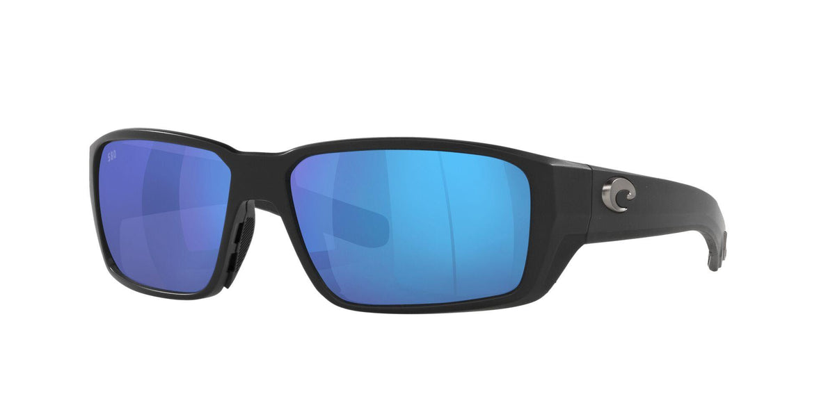 Costa Del Mar Fantail Pro - Matte Black/Blue Mirror Polarized