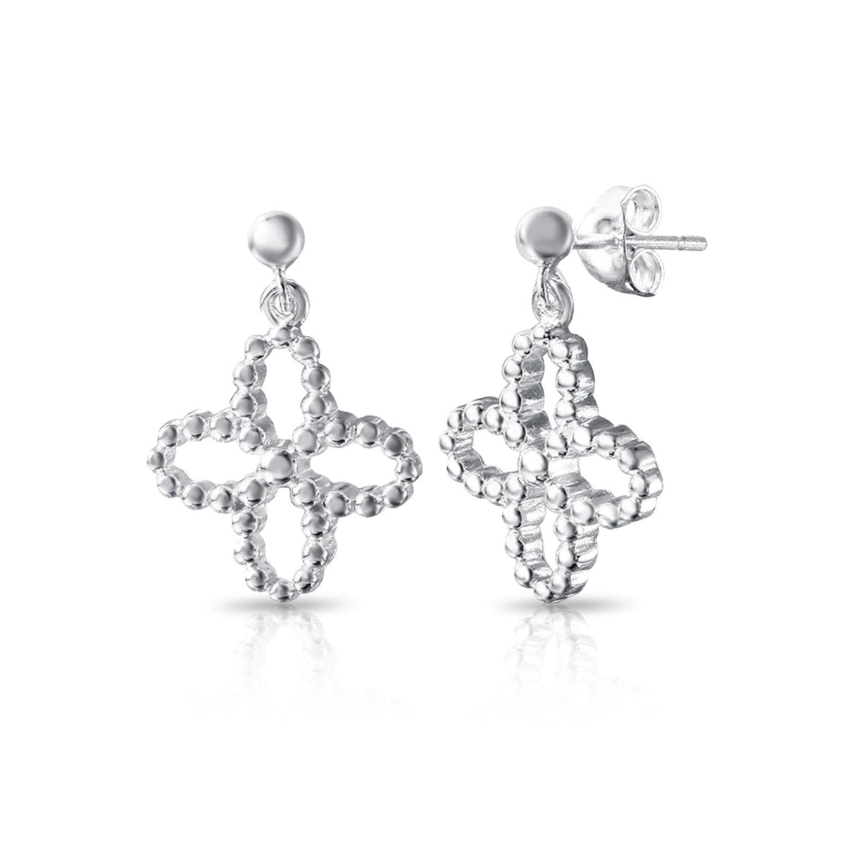 Infinity Luxe Jewelry Collection Clover Dangling Stud Earring