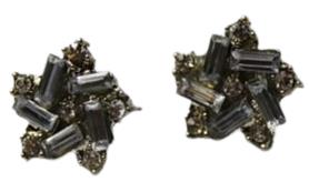 Completely Bella Starburst CZ Earrings