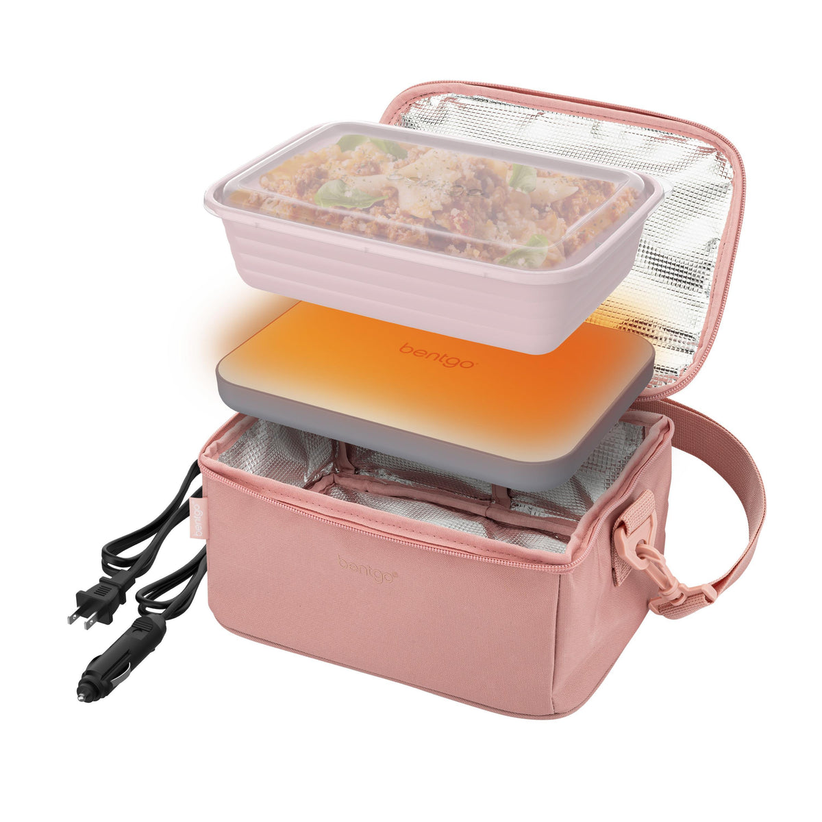 Bentgo Heat Electric Lunch Bag Blush