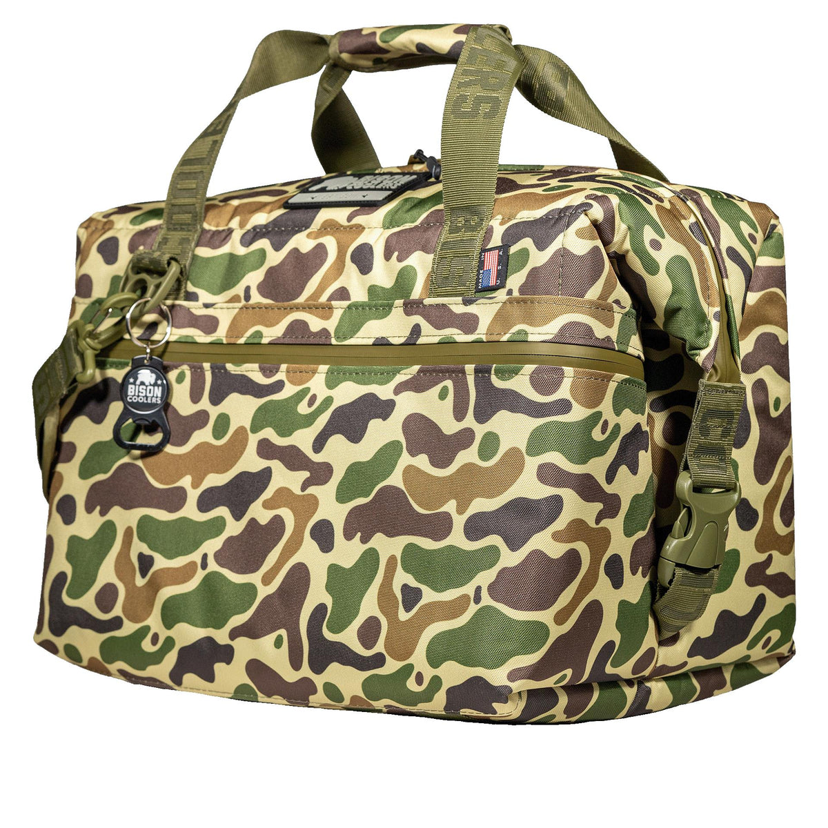 Bison Coolers 24-Can SoftPak Standard - Duck Camo