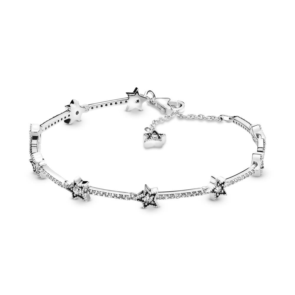 Pandora Celestial Stars Bracelet Size 7.9"