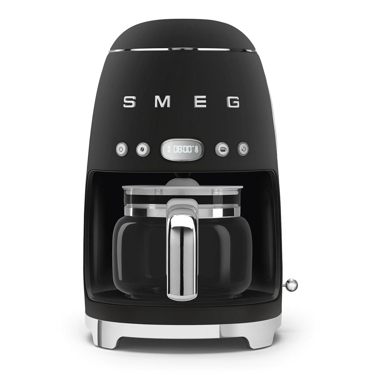 Smeg 10 Cup Drip Coffee Maker Matte Black