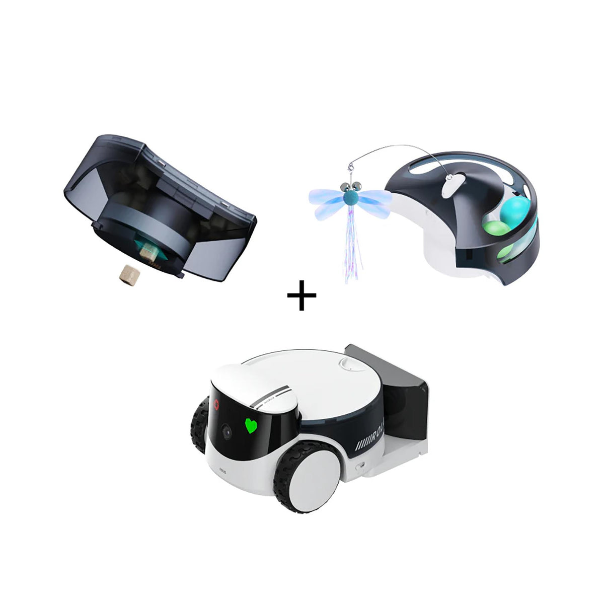 Computer Incentives Enabot ROLA PetPal Companion Robot SmartPet Bundle