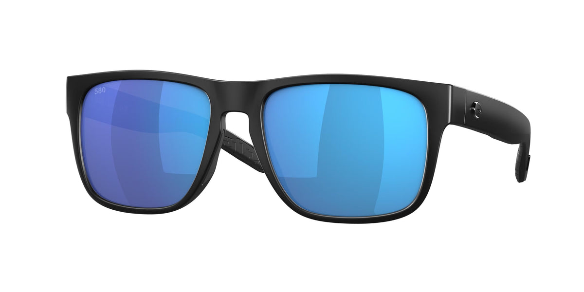 Costa Del Mar Spearo Polarized Sunglasses - Blackout/Blue Mirror