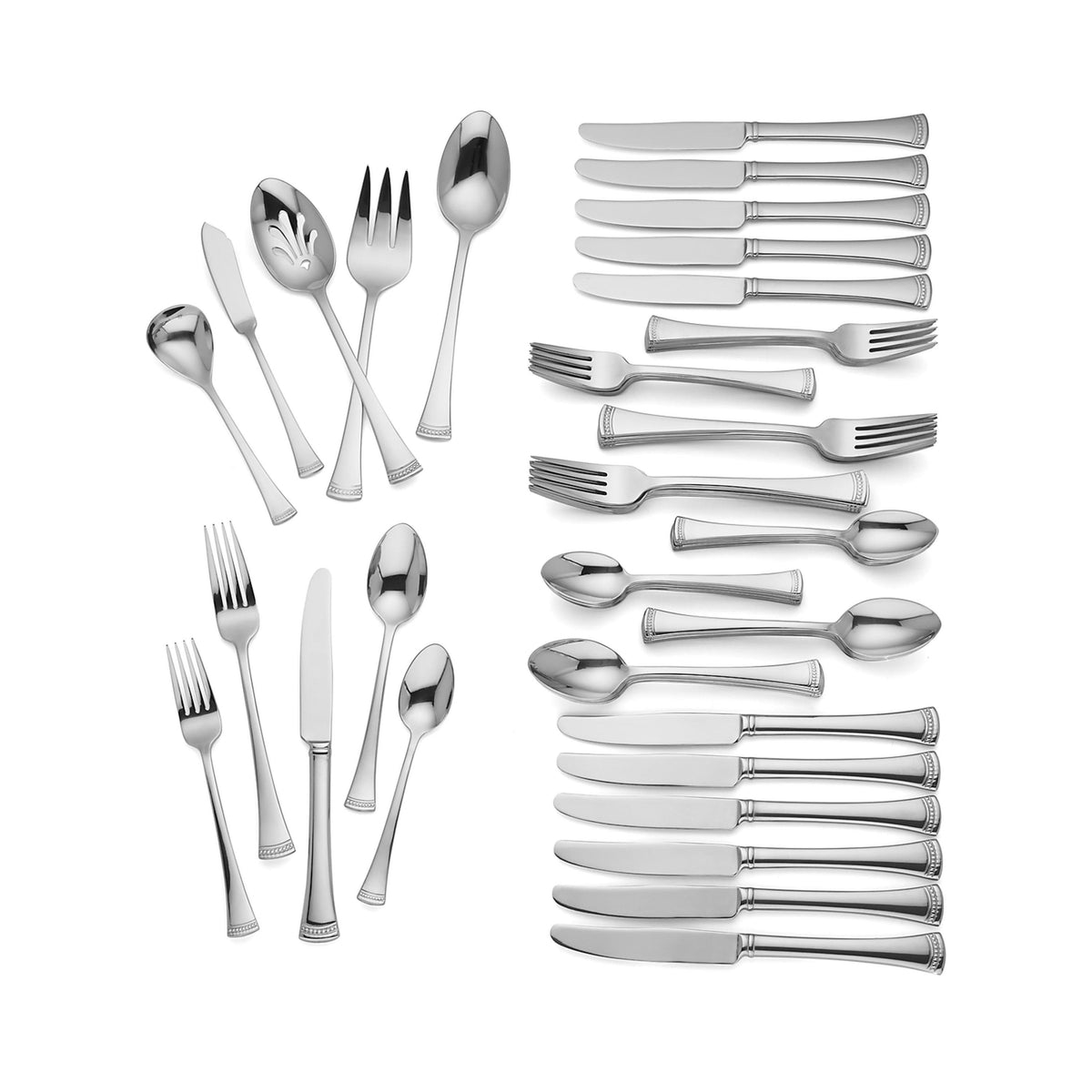 Lenox Portola 65pc Flatware Set