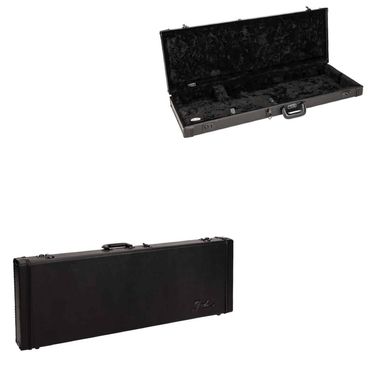 Fender Classic Series Wood Case - Strat/Tele Blackout Style