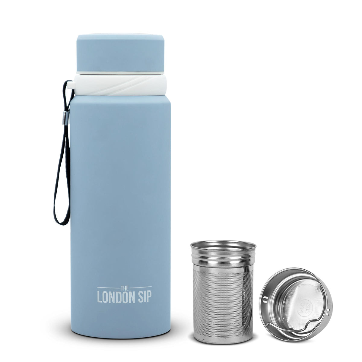 KitchenSupply London Sip - 25oz Tea Infuser - Blue Sunrise