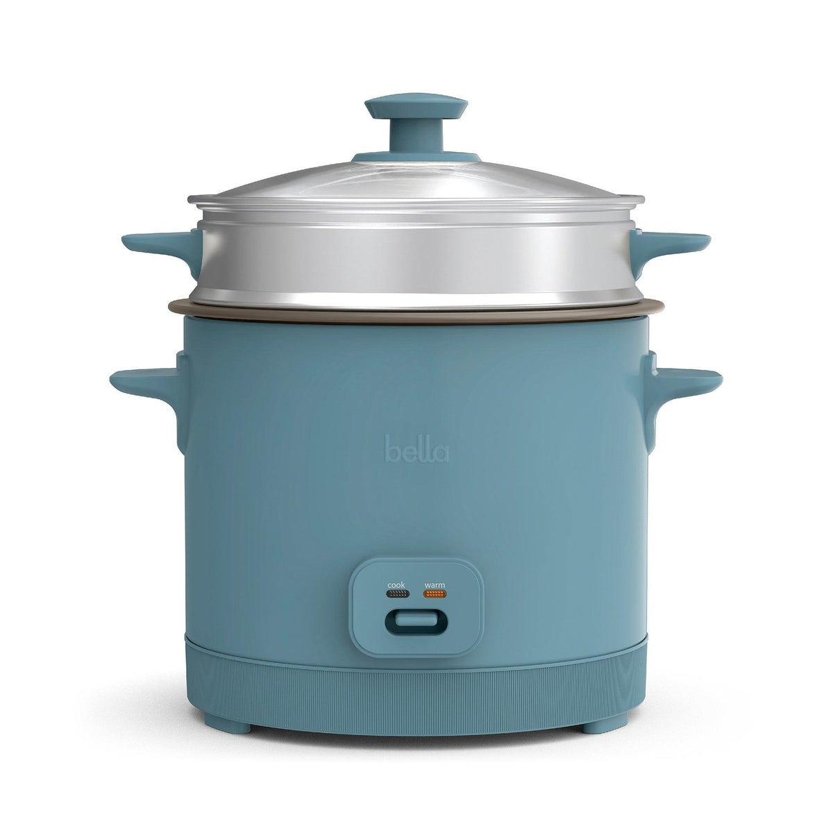 Bella 16 Cup Rice Cooker w/ Steamer Surf